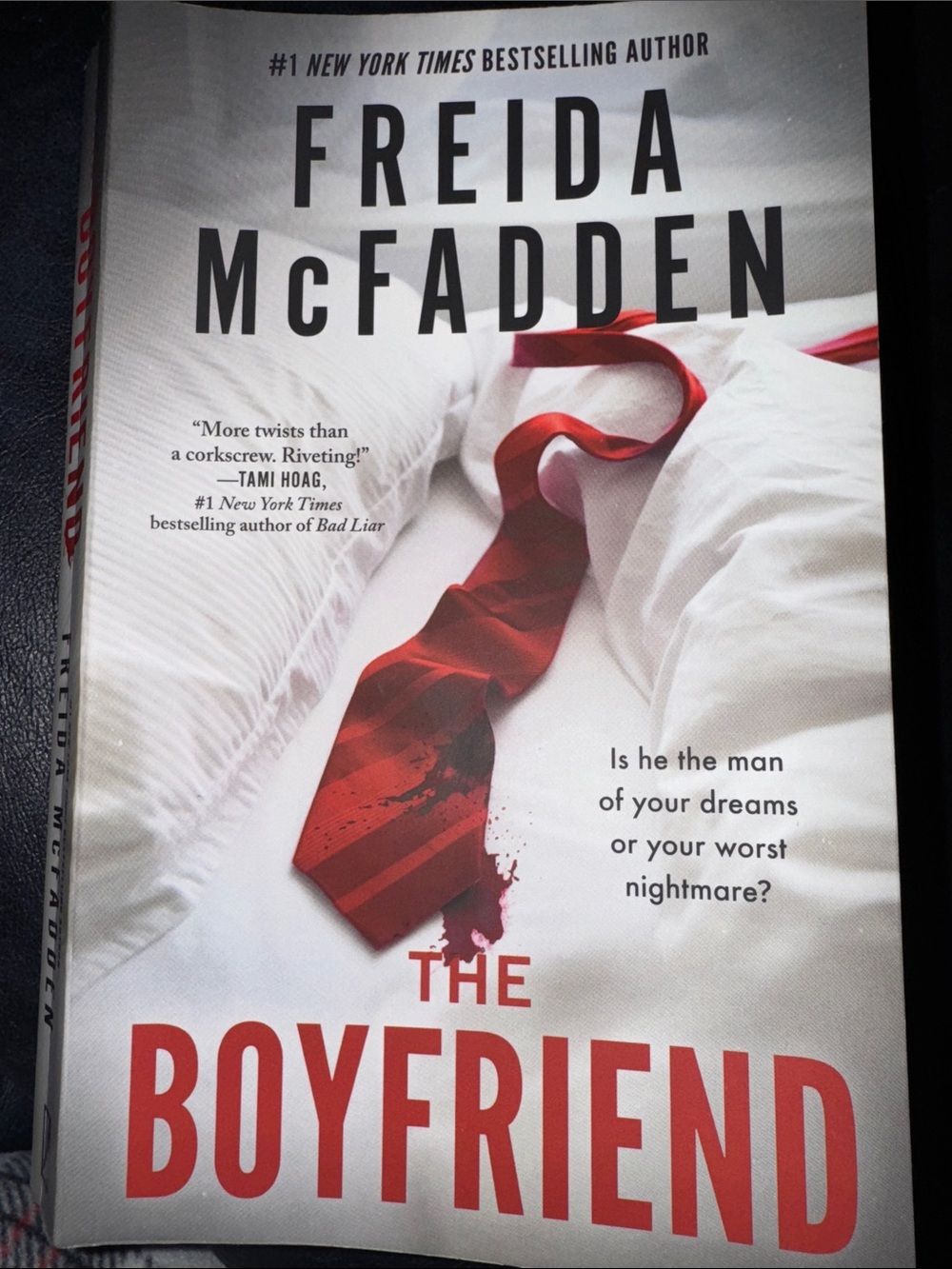 The Boyfriend by Freida McFadden - Lots of Twists and Murder